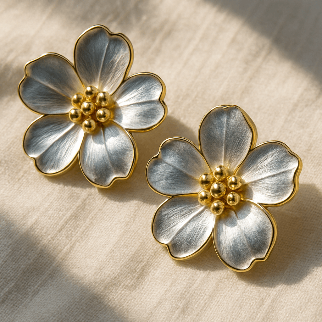 Boucles d’oreilles fleur : élégance et tendance pour votre style