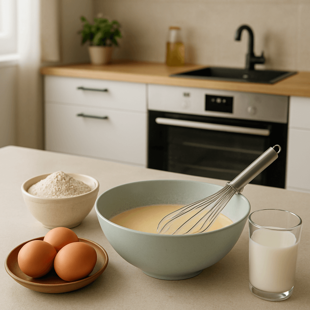 Réalisez une Pâte à Crêpe Légère et Savoureuse chez Vous !