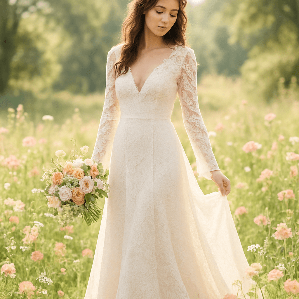 Robe de mariée bohème : Tendances et inspirations 2025