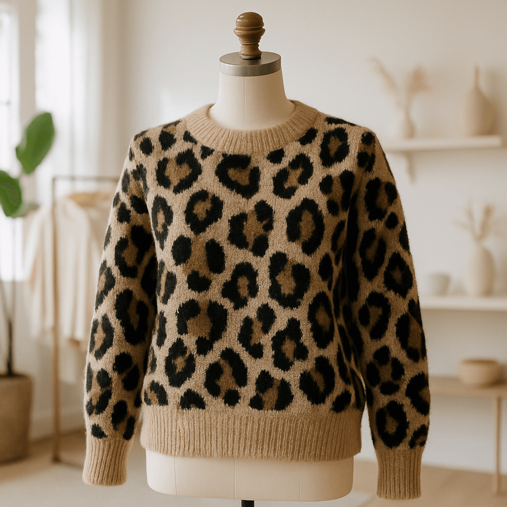 Pull léopard : astuces de style et looks inspirants